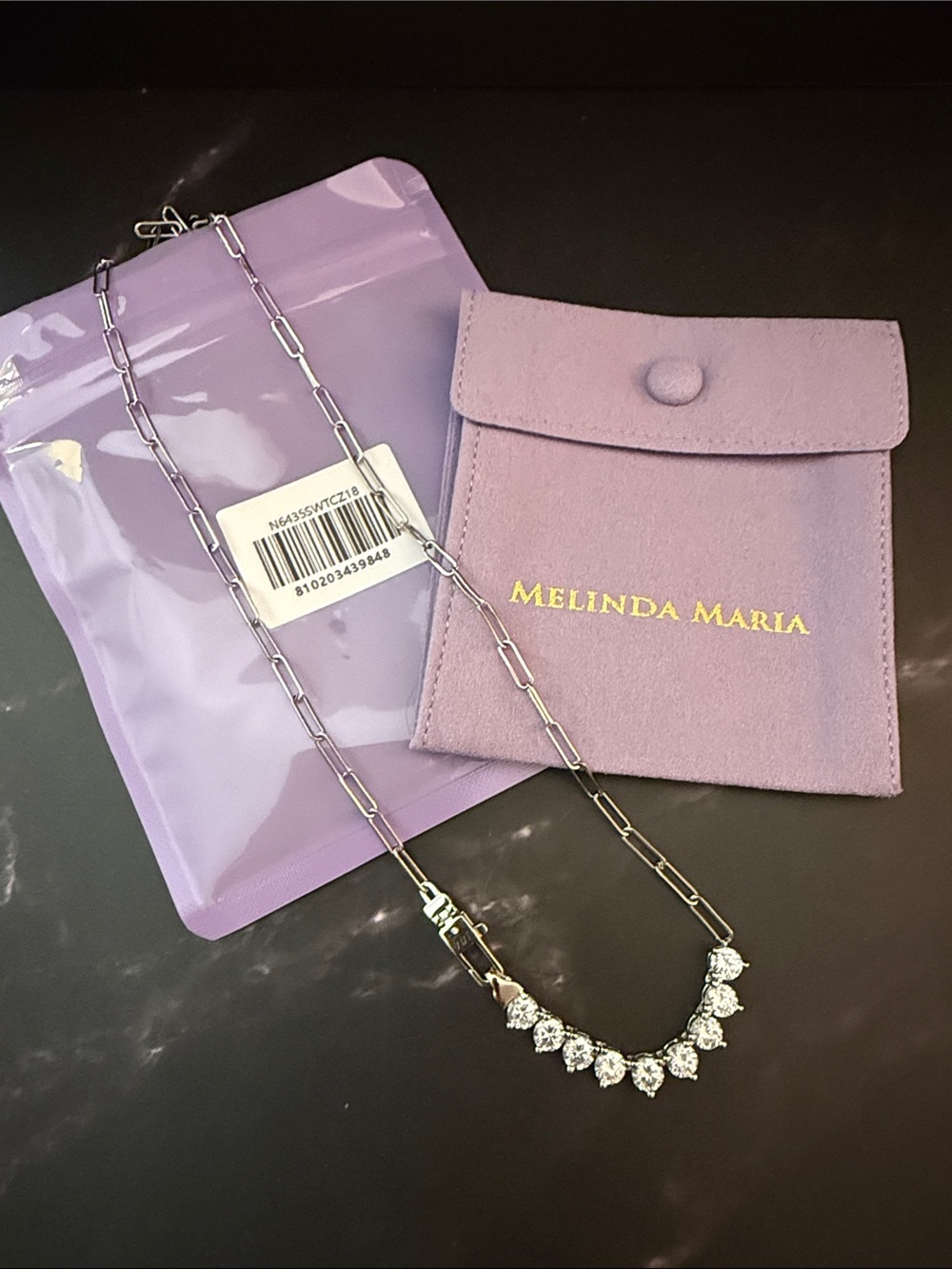 Melinda Maria Not Your Basic Samantha Necklace 5mm